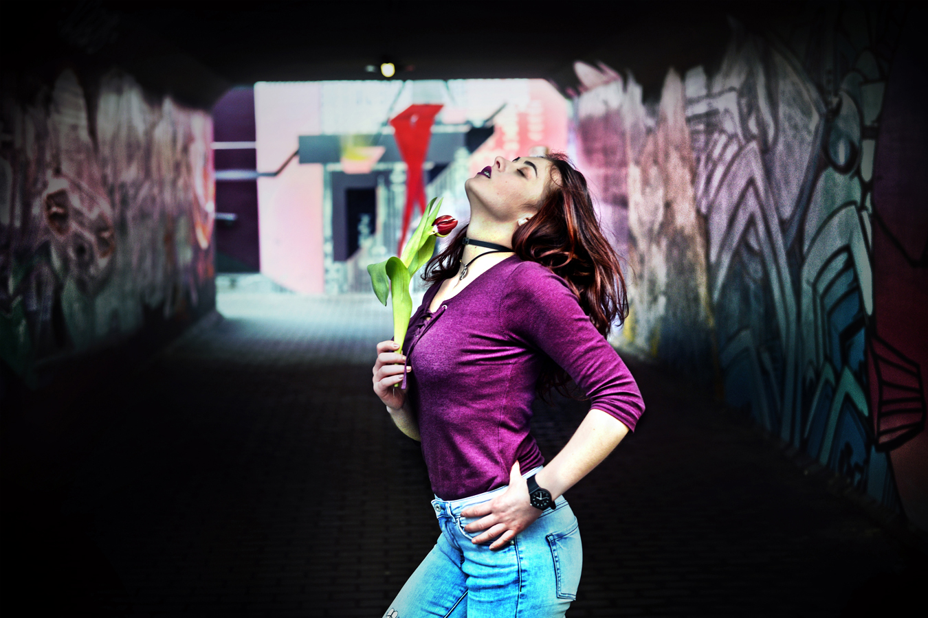 Fashion model pose: High-end portrait photography | Portrét modelky, fashion fotografie – Vojmír Blažek