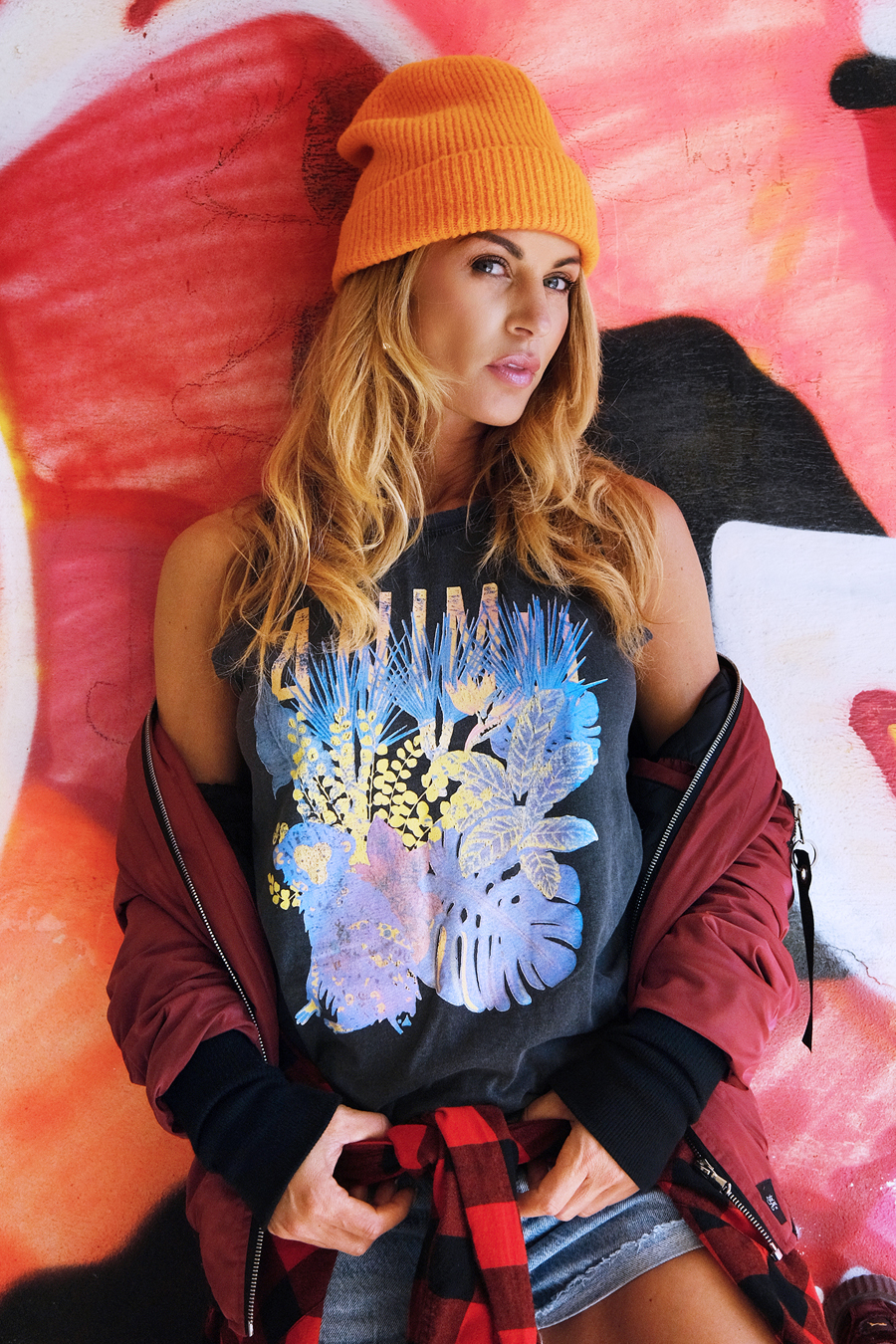 Model in sports jacket: Urban lifestyle portrait | Portrét ve sportovní bundě, urban styl – Vojmír Blažek