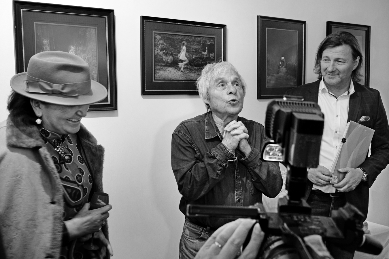 Jan Saudek portrait: Legendary photographer fine art | Portrét Jana Saudka, umělecká fotografie – Vojmír Blažek